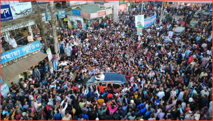 গণতন্ত্র পুনরুদ্ধারের ডাক দিলেন ফয়সল