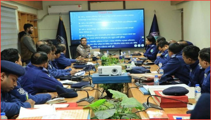 সিলেট রেঞ্জ ডিআইজির উদ্যোগে হবিগঞ্জে ভিসিএনবি কর্মশালা