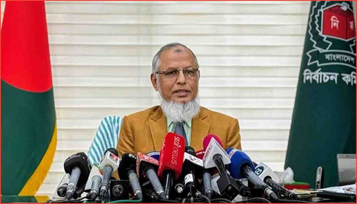 ১২ ফেব্রুয়ারি ভোট, ১৩ ফেব্রুয়ারি ফলাফল নিশ্চিত : ইসি