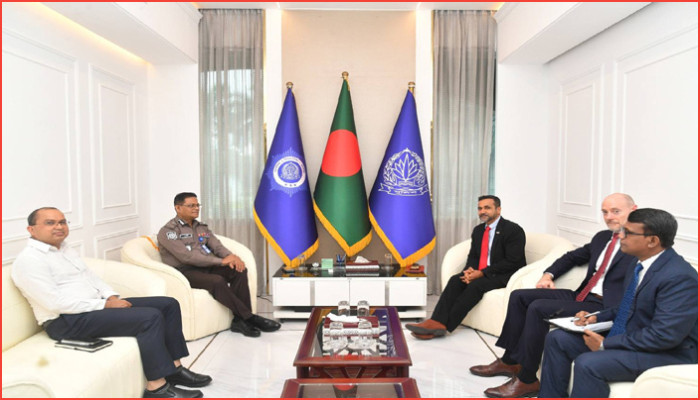 আইজিপির সঙ্গে এফবিআই প্রতিনিধিদের বৈঠক