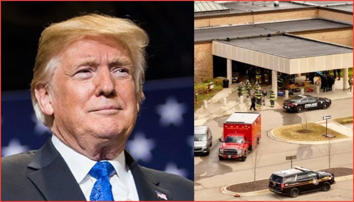 মিশিগানের সিনাগগে হামলার মূল উদঘাটনের প্রতিশ্রুতি দিলেন  ট্রাম্প