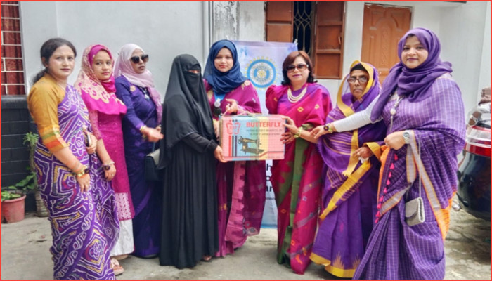 সেলাই মেশিন পেলেন সুবিধাবঞ্চিত নারী, হবিগঞ্জে উদযাপিত নারী দিবস