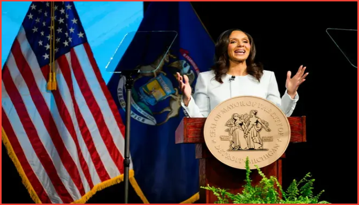 ডেট্রয়েট মেয়র শেফিল্ডের উচ্চাভিলাষী 'স্টেট অফ দ্য সিটি' ভাষণ