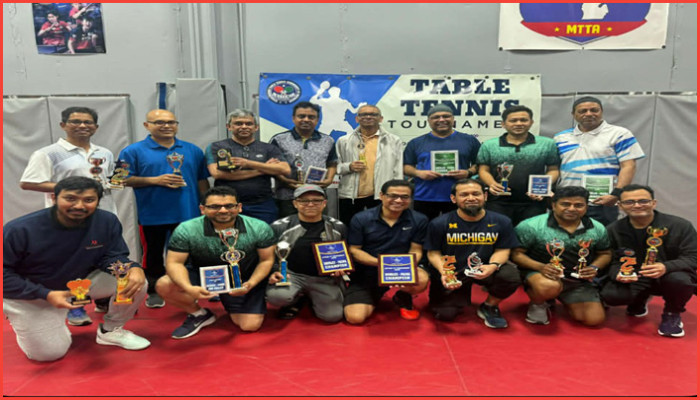 নোভাইয়ে বিটিটিসিএমআই টেবিল টেনিস টুর্নামেন্ট সম্পন্ন