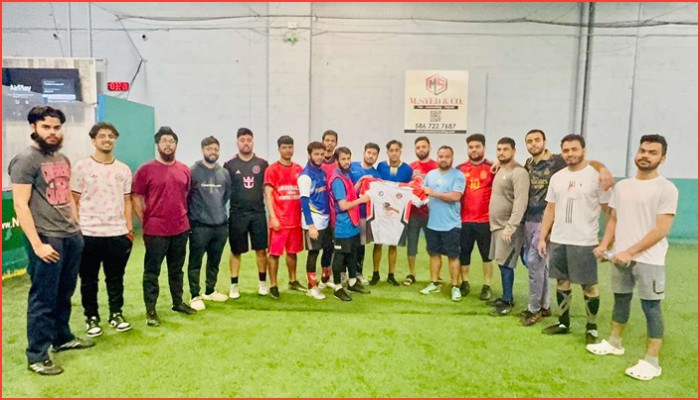 জার্সি উন্মোচনের মধ্য দিয়ে মিশিগান স্টাইকার্স এফসির যাত্রা শুরু