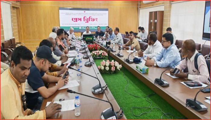 হবিগঞ্জে সরকারের ইশতেহার বাস্তবায়ন নিয়ে প্রেস ব্রিফিং