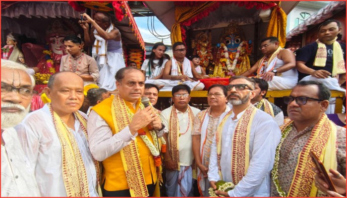 রথযাত্রা শান্তি ও সম্প্রীতির বার্তা বহন করে: অনিরুদ্ধ দাস