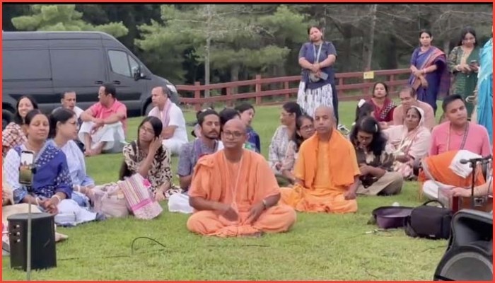 নিউজার্সির প্রবাসী হিন্দুদের নতুন বৃন্দাবন পরিক্রমা সম্পন্ন