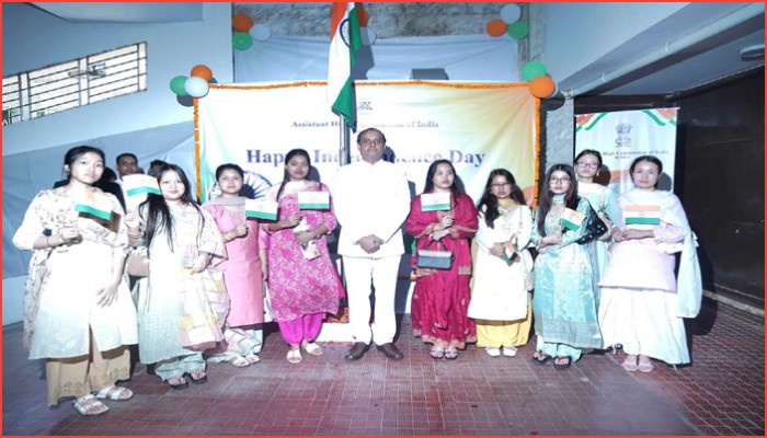 সিলেটে ভারতের ৮০তম স্বাধীনতা দিবস উদযাপন