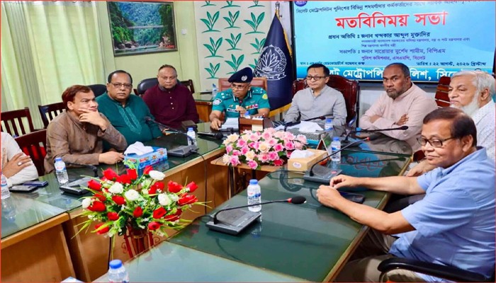 সিলেট মহানগরীর অপরাধ দমনে পুলিশকে কঠোর নির্দেশ মন্ত্রীর