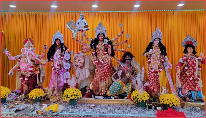 মিশিগানে দুর্গোৎসবের শেষলগ্নে বিদায়ের সুর