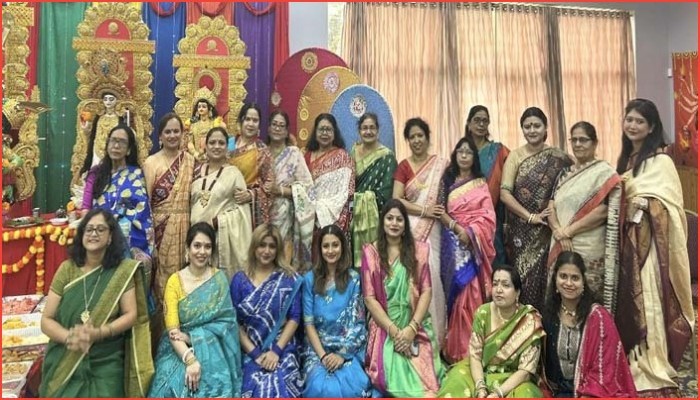 নিউ জার্সিতে উৎসবমুখর পরিবেশে দুর্গাপূজা উদযাপিত